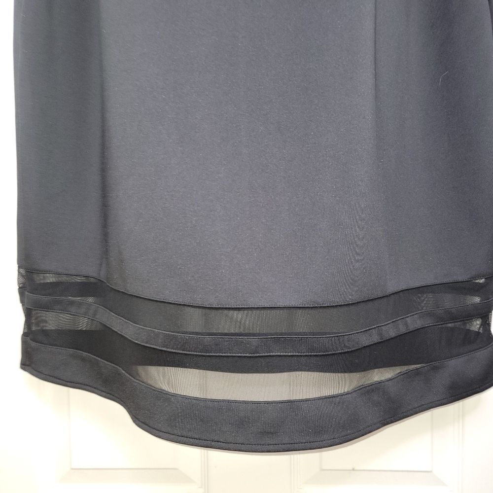 Boutique Plus + black mesh insert bodycon dress size 3x - Picture 4 of 6
